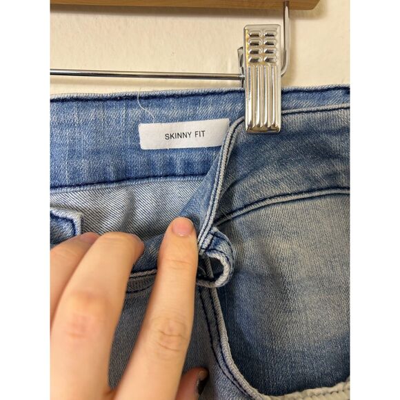 Judy Blue Skinny Fit Released Hem Jeans Size‎ 20 Womens - Picture 7 of 10